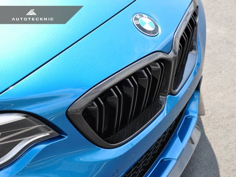 Kies-Motorsports AutoTecknic USA AutoTecknic Replacement Dry Carbon Grille Surround - F87 M2 Competition F87 M2 Competition
