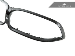 Kies-Motorsports AutoTecknic USA AutoTecknic Replacement Dry Carbon Grille Surround - F9X M8