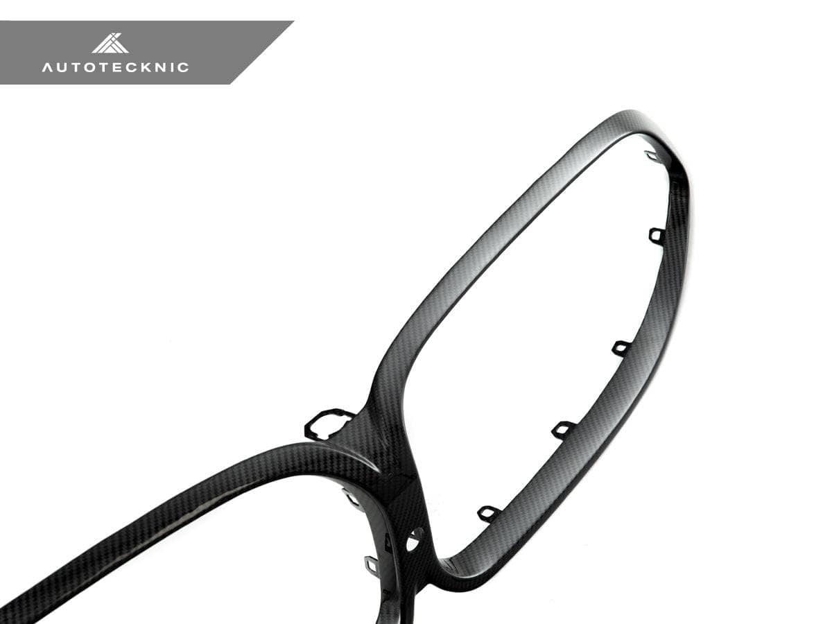 Kies-Motorsports AutoTecknic USA AutoTecknic Replacement Dry Carbon Grille Surround - F9X M8