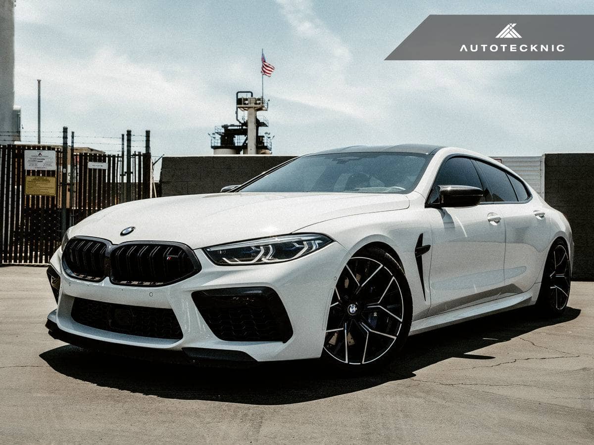 Kies-Motorsports AutoTecknic USA AutoTecknic Replacement Dry Carbon Grille Surround - F9X M8