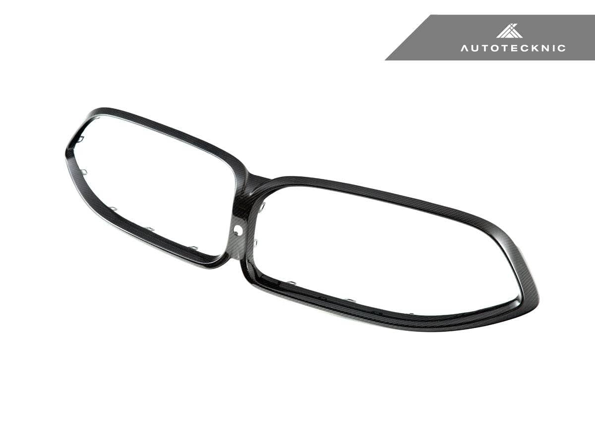 Kies-Motorsports AutoTecknic USA AutoTecknic Replacement Dry Carbon Grille Surround - F9X M8