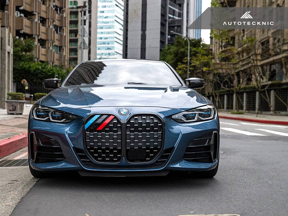 Kies-Motorsports AutoTecknic USA AutoTecknic Replacement Dry Carbon Grille Surround - G22 4-Series Coupe G22/ G23 4-Series