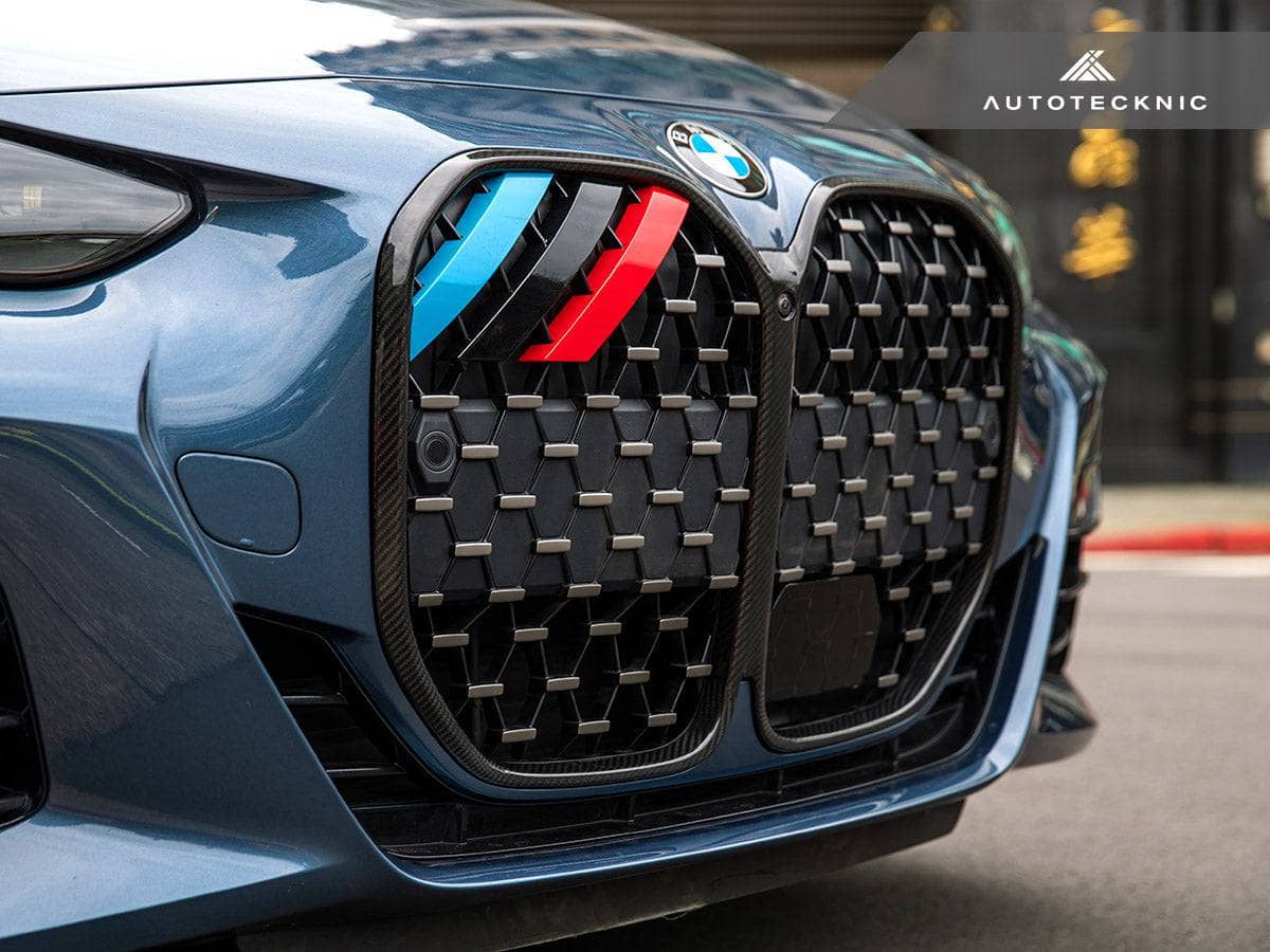 Kies-Motorsports AutoTecknic USA AutoTecknic Replacement Dry Carbon Grille Surround - G22 4-Series Coupe G22/ G23 4-Series