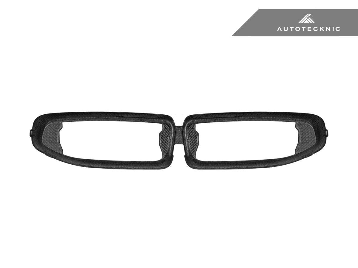 Kies-Motorsports AutoTecknic USA AutoTecknic Replacement Dry Carbon Grille Surround - G42 2-Series G42 2-Series / 3K Twill Weave (2X2)