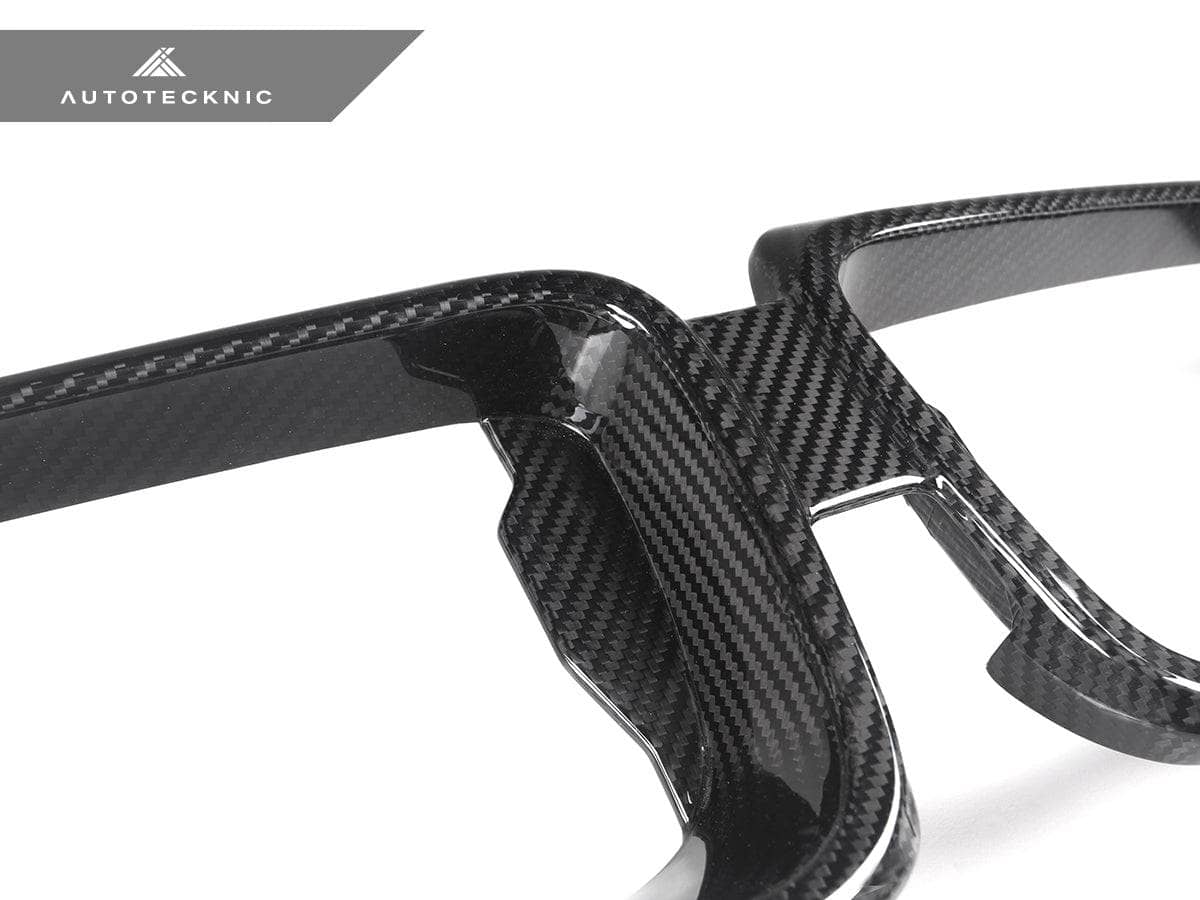 Kies-Motorsports AutoTecknic USA AutoTecknic Replacement Dry Carbon Grille Surround - G42 2-Series G42 2-Series / 3K Twill Weave (2X2)