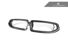 Kies-Motorsports AutoTecknic USA AutoTecknic Replacement Dry Carbon Grille Surround - G42 2-Series G42 2-Series / 3K Twill Weave (2X2)