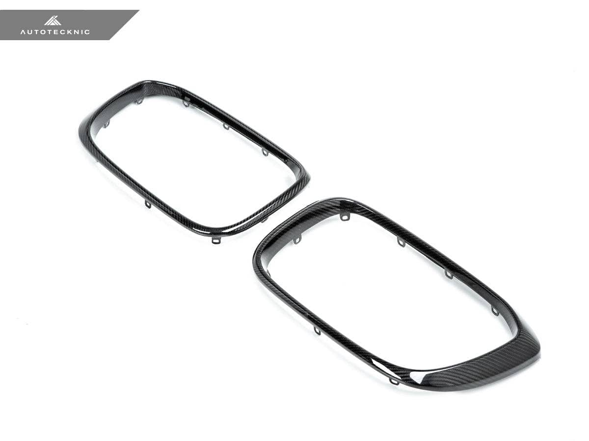 Kies-Motorsports AutoTecknic USA AutoTecknic Replacement Dry Carbon Grille Surround Set - G01 X3 | G02 X4 Pre-LCI