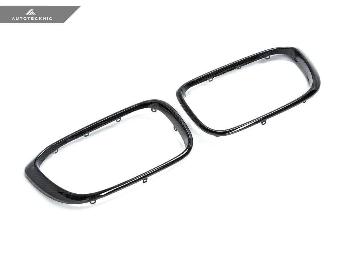 Kies-Motorsports AutoTecknic USA AutoTecknic Replacement Dry Carbon Grille Surround Set - G01 X3 | G02 X4 Pre-LCI