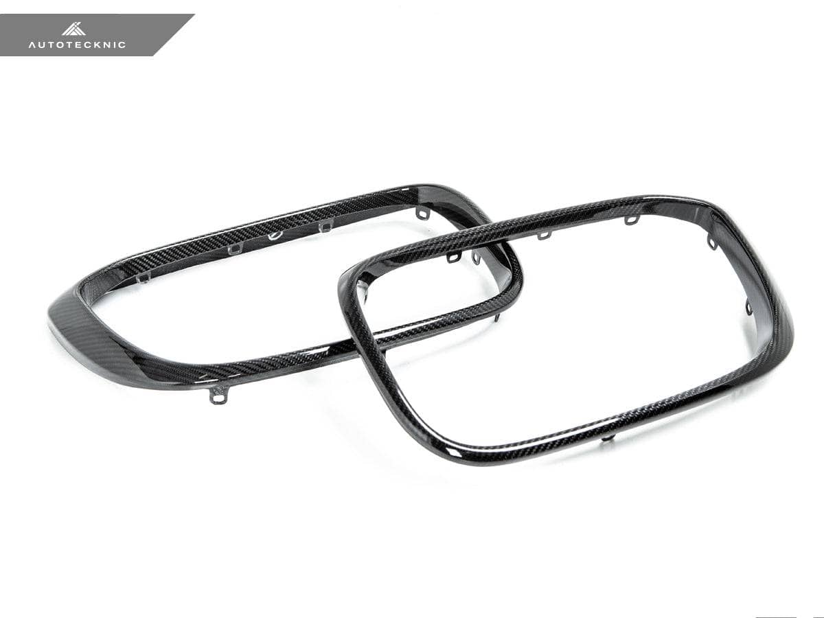 Kies-Motorsports AutoTecknic USA AutoTecknic Replacement Dry Carbon Grille Surround Set - G01 X3 | G02 X4 Pre-LCI