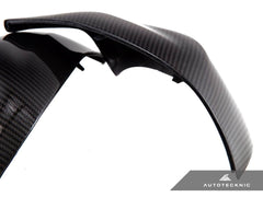 Kies-Motorsports AutoTecknic USA AutoTecknic Replacement Dry Carbon Mirror Covers - F97 X3M | F98 X4M