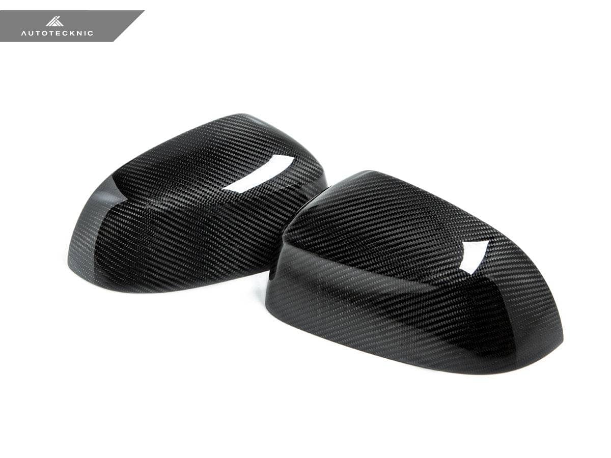Kies-Motorsports AutoTecknic USA AutoTecknic Replacement Dry Carbon Mirror Covers - G01 X3 | G02 X4