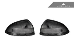 Kies-Motorsports AutoTecknic USA AutoTecknic Replacement Dry Carbon Mirror Covers - G01 X3 | G02 X4