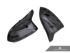 Kies-Motorsports AutoTecknic USA AutoTecknic Replacement Dry Carbon Mirror Covers - G09 XM G09 XM / 3K Twill Weave (2X2) / Gloss Finish