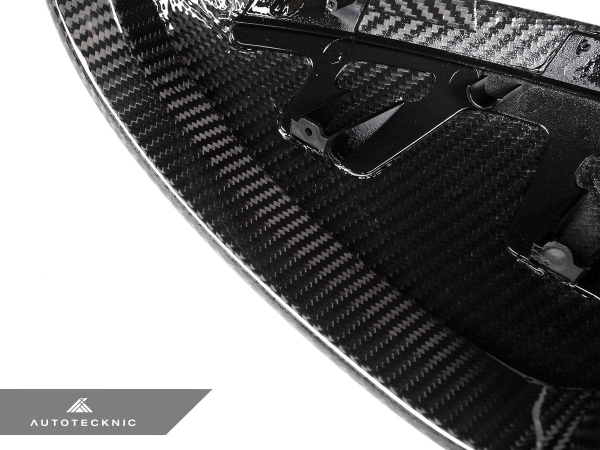 Kies-Motorsports AutoTecknic USA AutoTecknic Replacement Dry Carbon Mirror Covers - Porsche 95B Macan