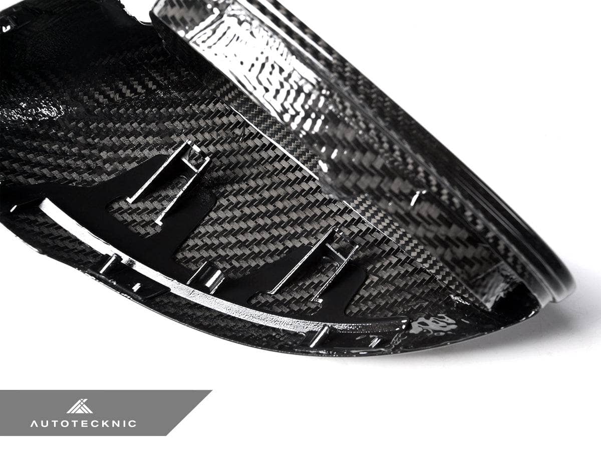 Kies-Motorsports AutoTecknic USA AutoTecknic Replacement Dry Carbon Mirror Covers - Porsche 95B Macan