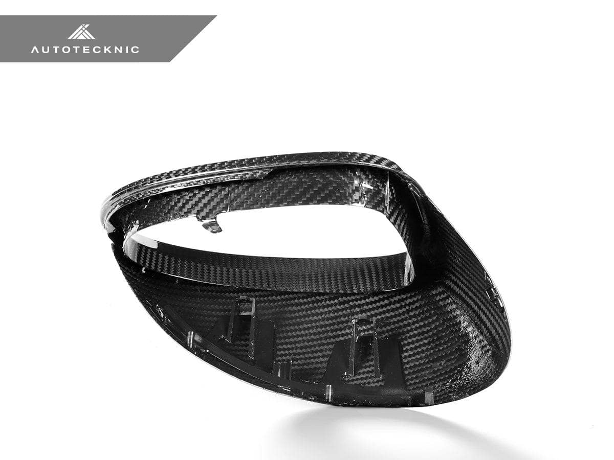 Kies-Motorsports AutoTecknic USA AutoTecknic Replacement Dry Carbon Mirror Covers - Porsche 95B Macan