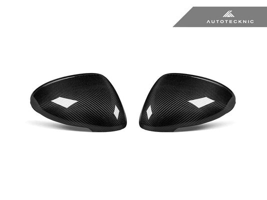 Kies-Motorsports AutoTecknic USA AutoTecknic Replacement Dry Carbon Mirror Covers - Porsche 95B Macan