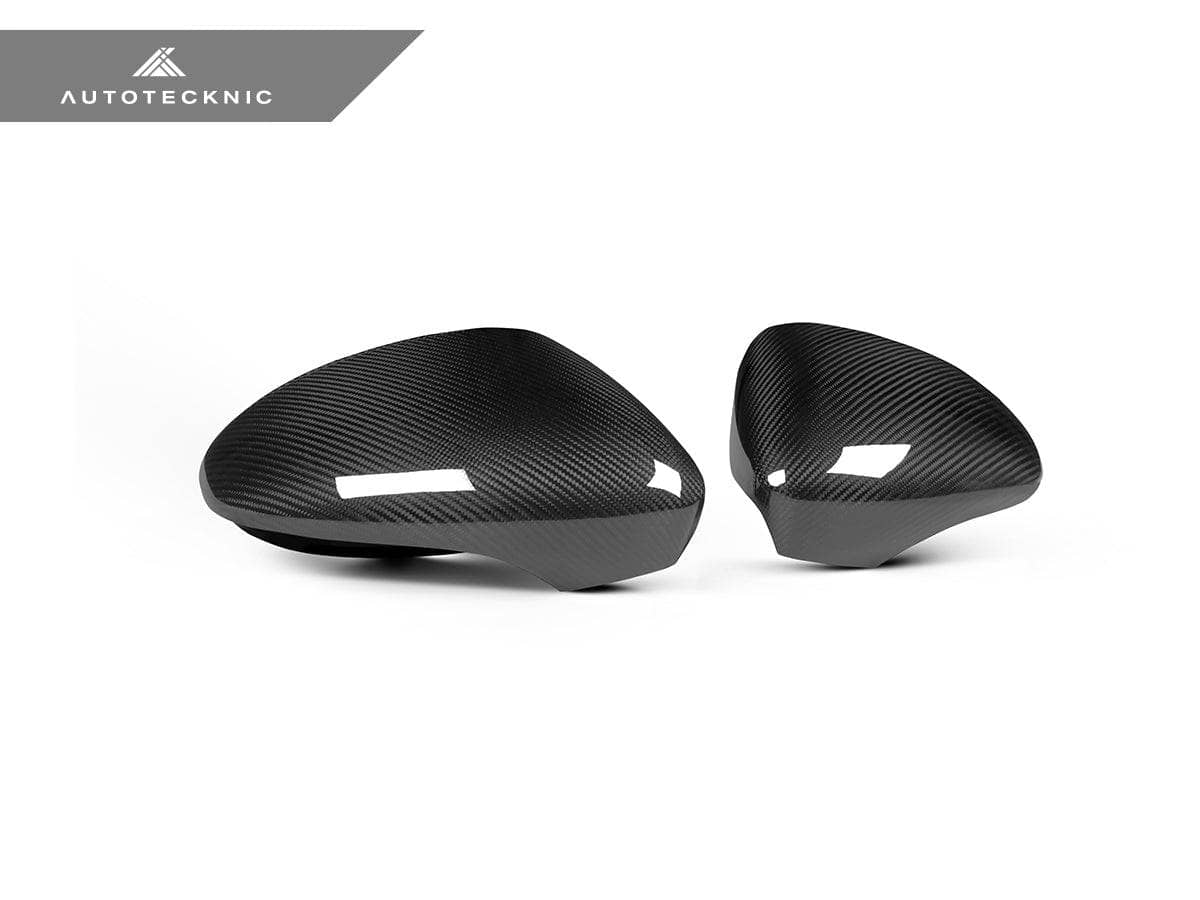 Kies-Motorsports AutoTecknic USA AutoTecknic Replacement Dry Carbon Mirror Covers - Porsche 971 Panamera