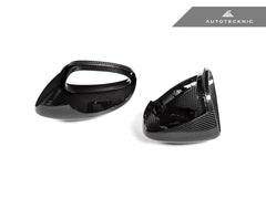 Kies-Motorsports AutoTecknic USA AutoTecknic Replacement Dry Carbon Mirror Covers - Porsche 971 Panamera