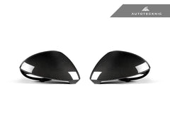 Kies-Motorsports AutoTecknic USA AutoTecknic Replacement Dry Carbon Mirror Covers - Porsche 9Y0 Cayenne 2019-2025 Porsche 9Y0 & 9Y0.2 Cayenne Models