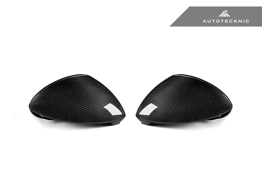 Kies-Motorsports AutoTecknic USA AutoTecknic Replacement Dry Carbon Mirror Covers - Porsche 9Y0 Cayenne 2019-2025 Porsche 9Y0 & 9Y0.2 Cayenne Models