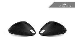 Kies-Motorsports AutoTecknic USA AutoTecknic Replacement Dry Carbon Mirror Covers - Porsche 9Y0 Cayenne 2019-2025 Porsche 9Y0 & 9Y0.2 Cayenne Models