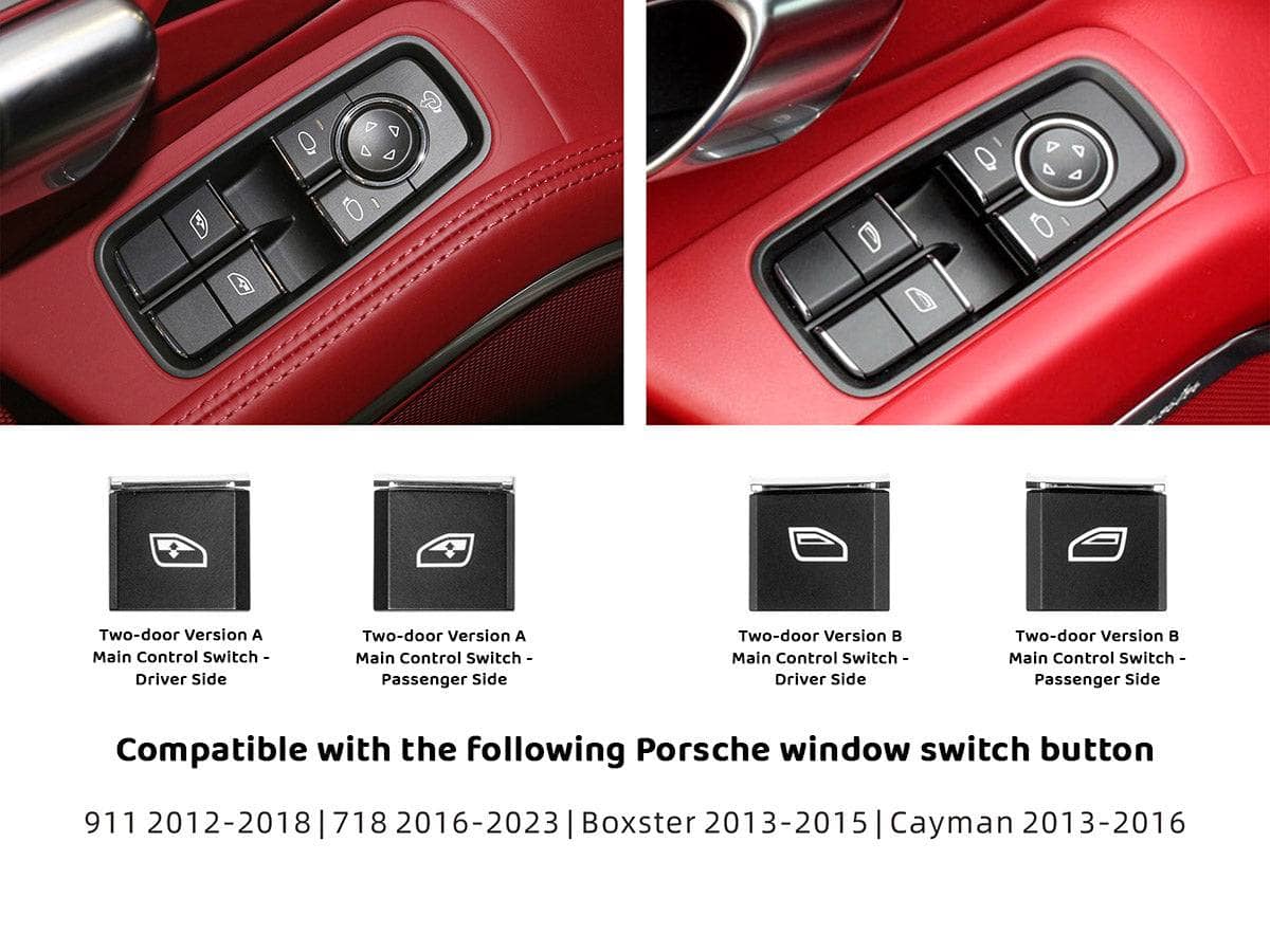 Kies-Motorsports AutoTecknic USA AutoTecknic Replacement Interior Window Switch Button - Porsche