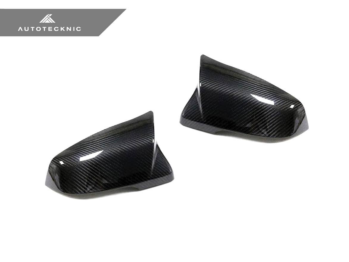 Kies-Motorsports AutoTecknic USA AutoTecknic Replacement Version II Aero Dry Carbon Mirror Covers - A90 Supra 2020-Up