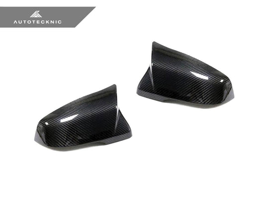 Kies-Motorsports AutoTecknic USA AutoTecknic Replacement Version II Aero Dry Carbon Mirror Covers - A90 Supra 2020-Up