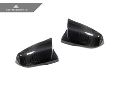 Kies-Motorsports AutoTecknic USA AutoTecknic Replacement Version II Aero Dry Carbon Mirror Covers - A90 Supra 2020-Up
