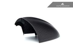 Kies-Motorsports AutoTecknic USA AutoTecknic Replacement Version II Dry Carbon Mirror Covers - E9X M3 | E82 1M