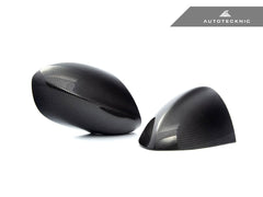 Kies-Motorsports AutoTecknic USA AutoTecknic Replacement Version II Dry Carbon Mirror Covers - E9X M3 | E82 1M