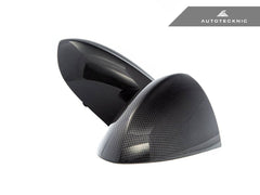 Kies-Motorsports AutoTecknic USA AutoTecknic Replacement Version II Dry Carbon Mirror Covers - E9X M3 | E82 1M