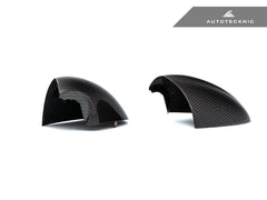 Kies-Motorsports AutoTecknic USA AutoTecknic Replacement Version II Dry Carbon Mirror Covers - E9X M3 | E82 1M