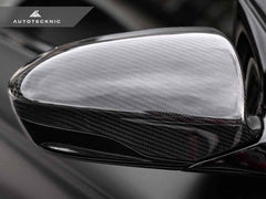 Kies-Motorsports AutoTecknic USA AutoTecknic Replacement Version II Dry Carbon Mirror Covers - F06/ F12/ F13 M6