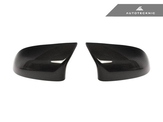 Kies-Motorsports AutoTecknic USA AutoTecknic Replacement Version II Dry Carbon Mirror Covers - F85 X5M | F86 X6M