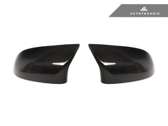 Kies-Motorsports AutoTecknic USA AutoTecknic Replacement Version II Dry Carbon Mirror Covers - F85 X5M | F86 X6M