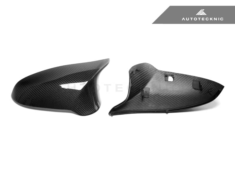 Kies-Motorsports AutoTecknic USA AutoTecknic Replacement Version II Dry Carbon Mirror Covers - F87 M2 Competition | F80 M3 | F82/ F83 M4