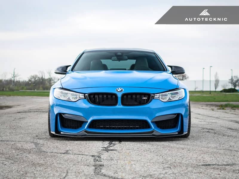 Kies-Motorsports AutoTecknic USA AutoTecknic Replacement Version II Dry Carbon Mirror Covers - F87 M2 Competition | F80 M3 | F82/ F83 M4