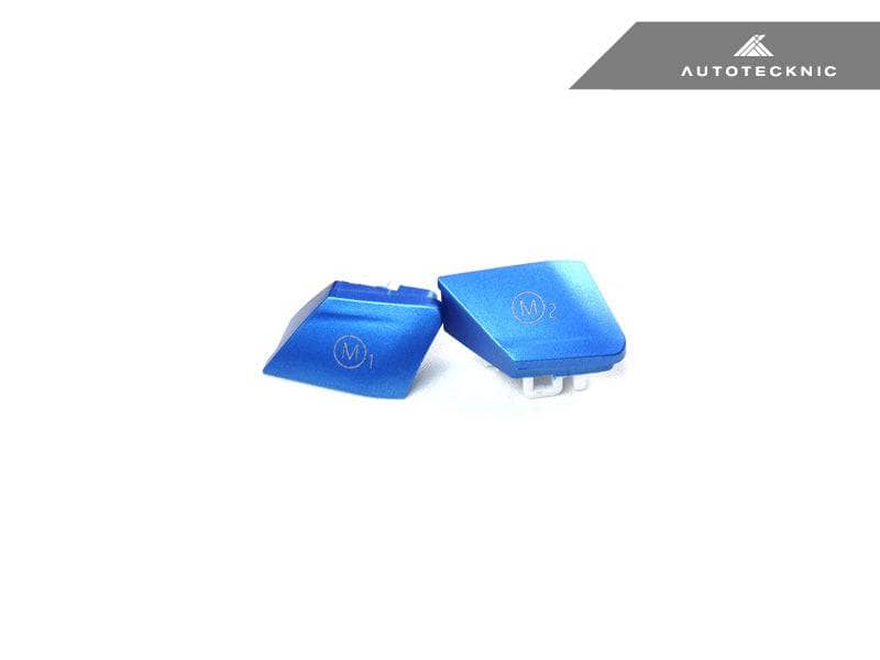 Kies-Motorsports AutoTecknic USA AutoTecknic Satin Royal Blue M1/ M2 Button Set - F10 M5 LCI F10 M5 / No