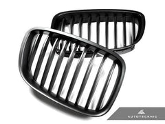 Kies-Motorsports AutoTecknic USA AutoTecknic Stealth Black Front Grille Set - F07 5-Series Gran Turismo