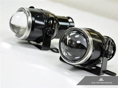 Kies-Motorsports AutoTecknic USA AutoTecknic Universal Projector Fog Lights - P1 Clear