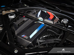 Kies-Motorsports AutoTecknic USA AutoTecknic Version II Dry Carbon Fiber Engine Cover - G80 M3 | G82/ G83 M4