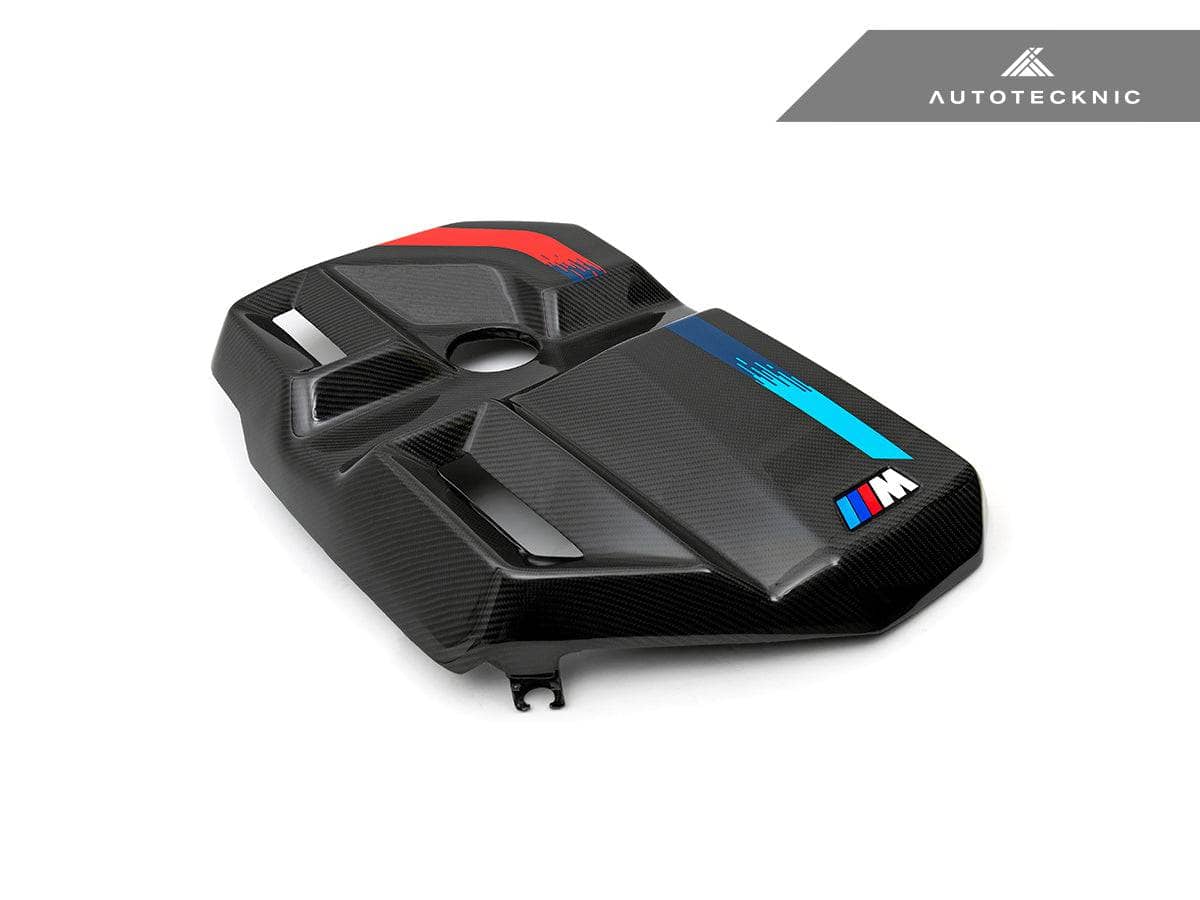 Kies-Motorsports AutoTecknic USA AutoTecknic Version II Dry Carbon Fiber Engine Cover - G80 M3 | G82/ G83 M4