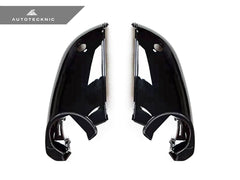Kies-Motorsports AutoTecknic USA AutoTecknic Version III M-Inspired Dry Carbon Mirror Housing Kit - F22 2-Series | F30 3-Series | F32 4-Series | F87 M2 F87 M2 / Yes - 360° Camera on Lower Bezel