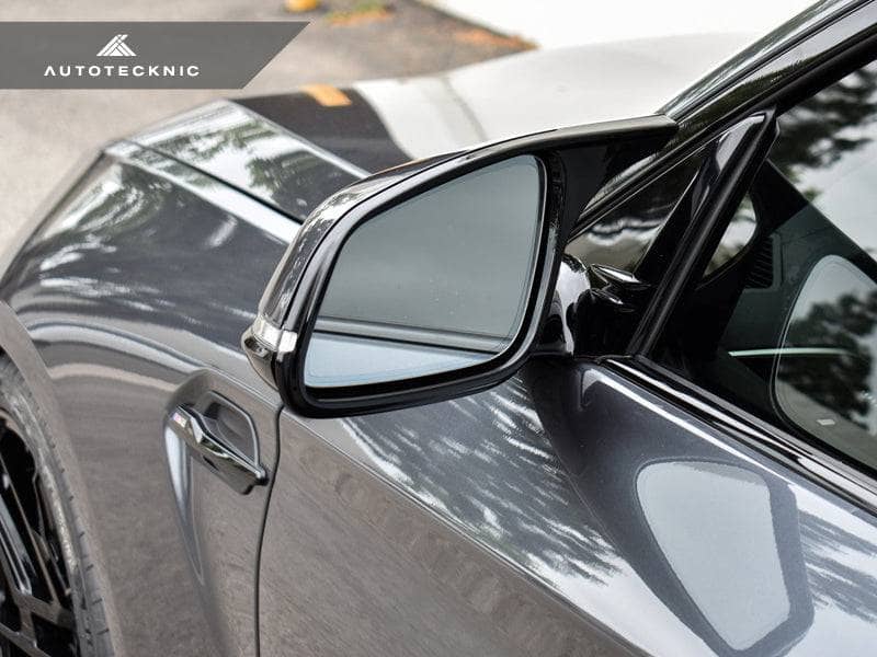 Kies-Motorsports AutoTecknic USA AutoTecknic Version III M-Inspired Mirror Housing Kit - F22 2-Series | F30 3-Series | F32 4-Series | F87 M2