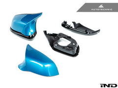 Kies-Motorsports AutoTecknic USA AutoTecknic Version III M-Inspired Mirror Housing Kit - F22 2-Series | F30 3-Series | F32 4-Series | F87 M2