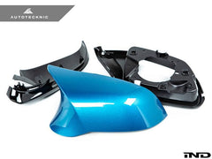 Kies-Motorsports AutoTecknic USA AutoTecknic Version III M-Inspired Mirror Housing Kit - F22 2-Series | F30 3-Series | F32 4-Series | F87 M2