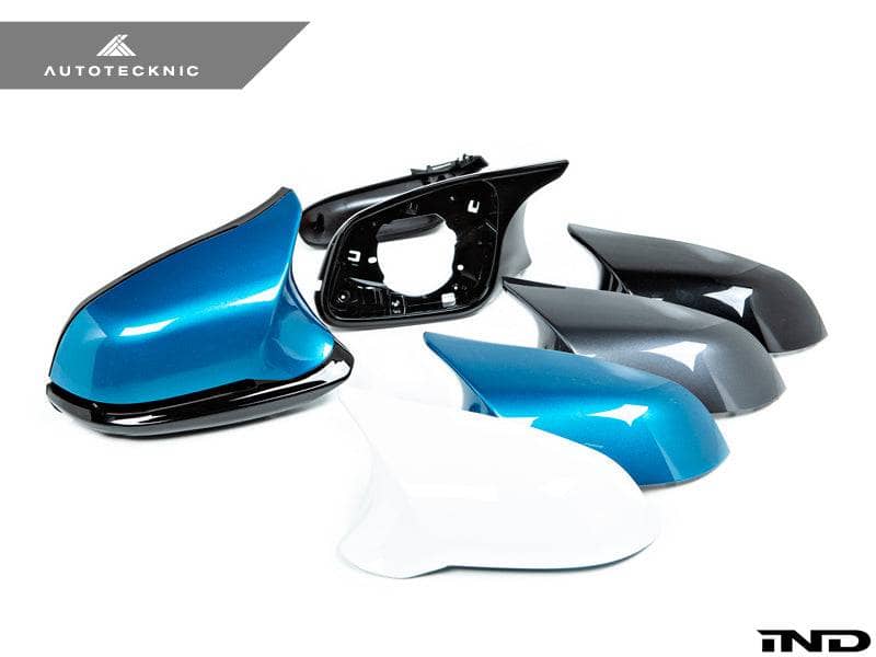 Kies-Motorsports AutoTecknic USA AutoTecknic Version III M-Inspired Mirror Housing Kit - F22 2-Series | F30 3-Series | F32 4-Series | F87 M2