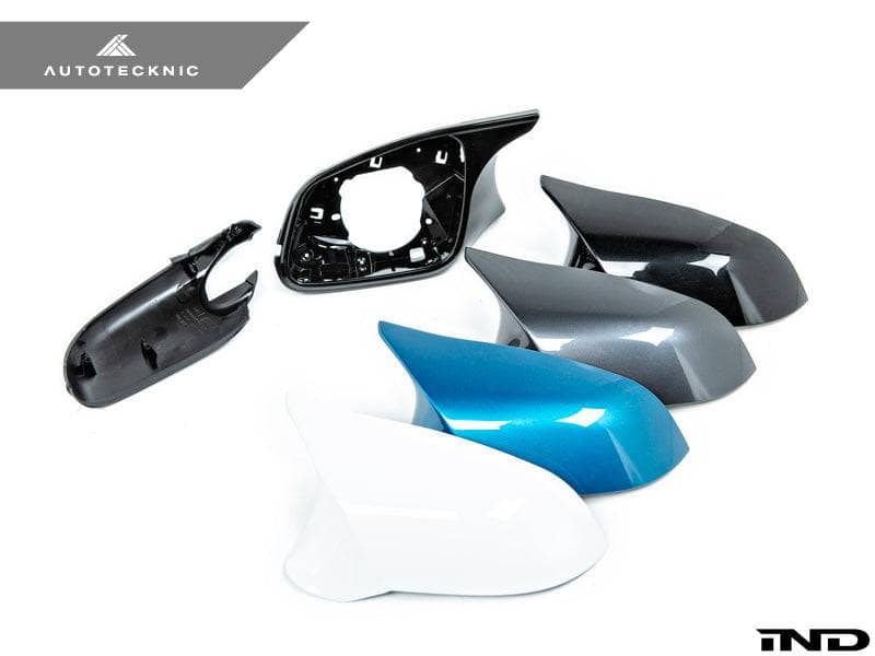 Kies-Motorsports AutoTecknic USA AutoTecknic Version III M-Inspired Mirror Housing Kit - F22 2-Series | F30 3-Series | F32 4-Series | F87 M2
